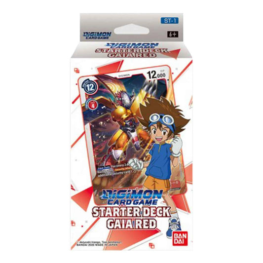 Digimon Starter Deck ST-1 Gaia Red